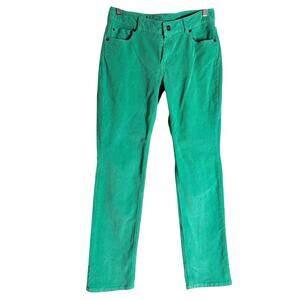 Little Marc Jacobs Girl’s Kelly Green Corduroy Skinny Pants Size 12+